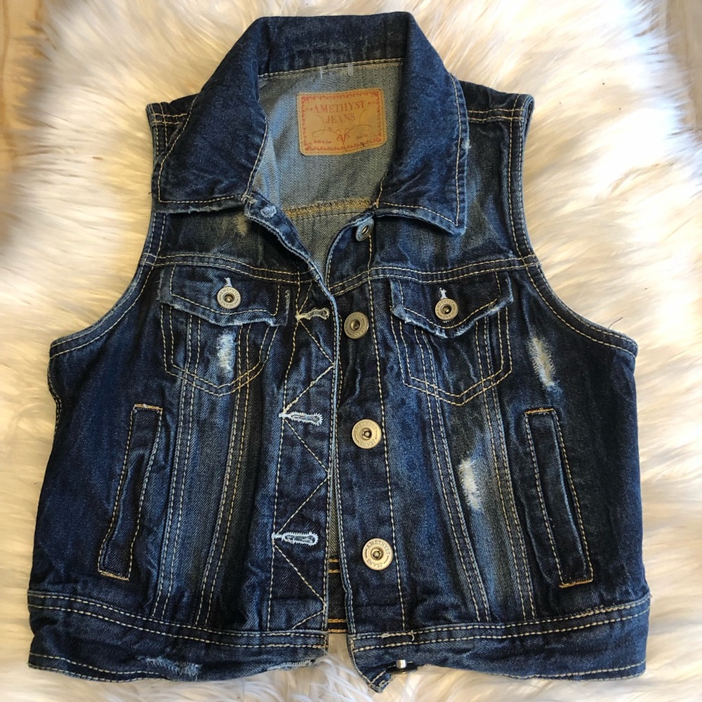 Denim vest